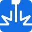 Icono con símbolo de soldadura